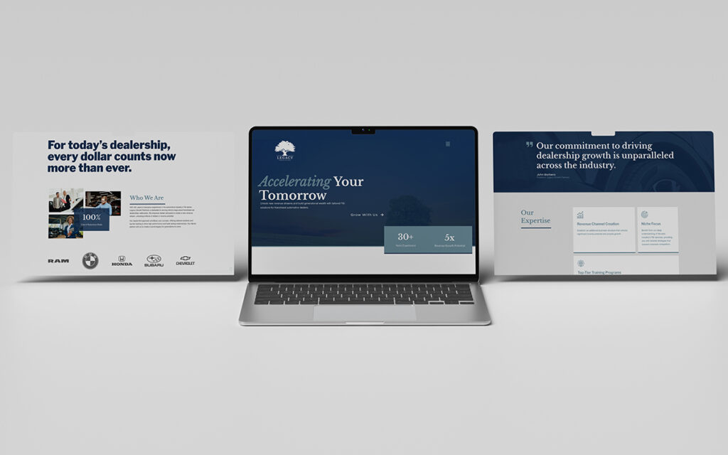Legacy Growth Partners | Wait & Co. Sample Work