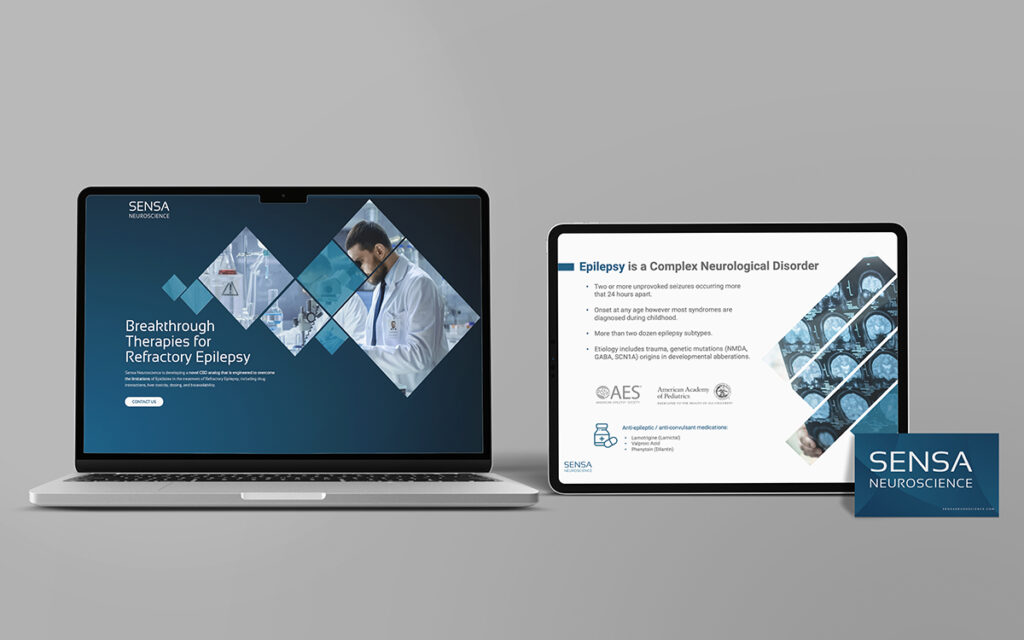 Sensa Neuroscience | Wait & Co. Sample Work